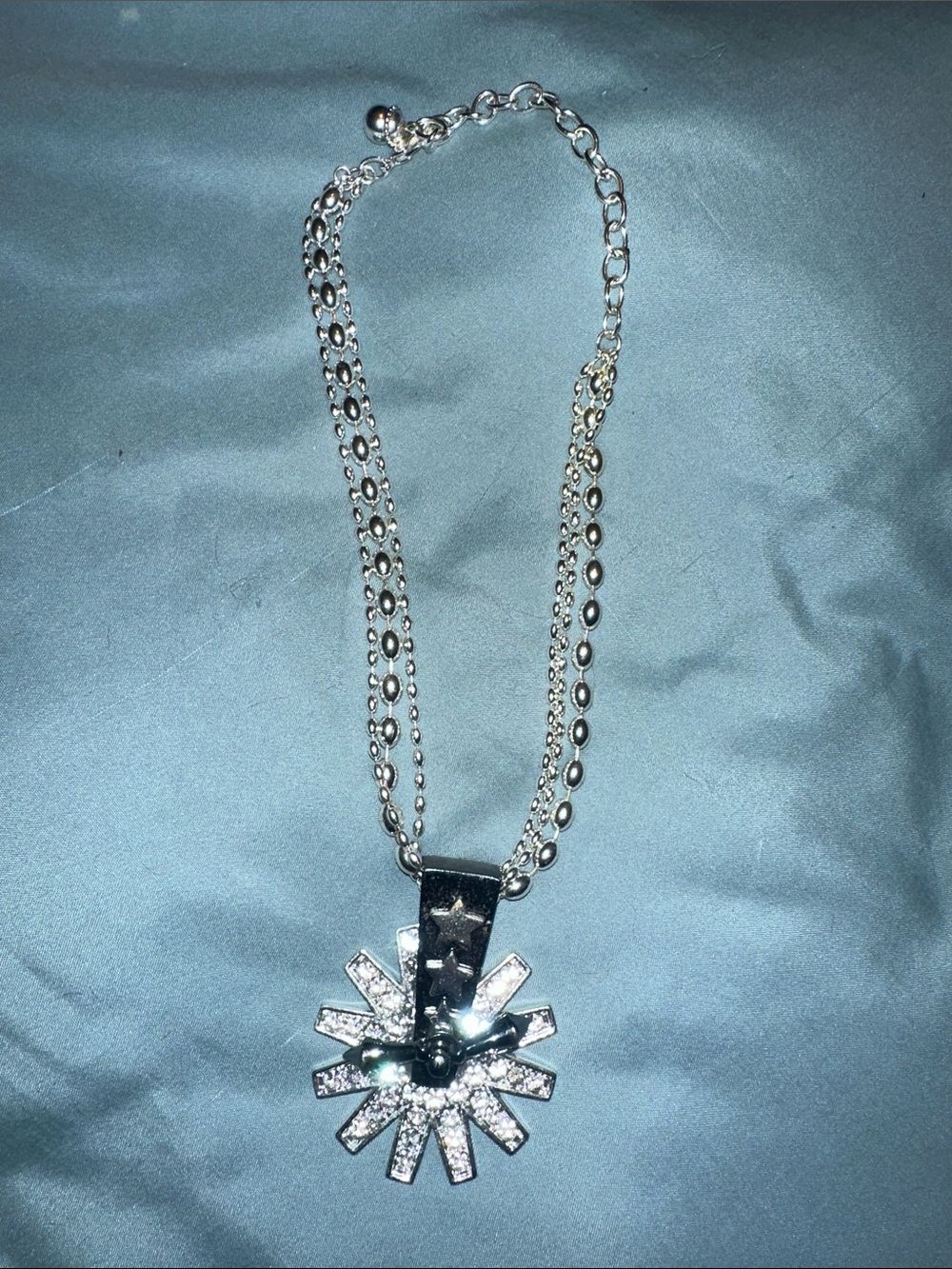 Montana silversmithsSilver Crystal Spur rowel Pendant Necklace - Women's Jewelry